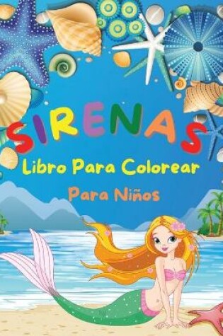 Cover of Sirenas - Libro Para Colorear Para Niños