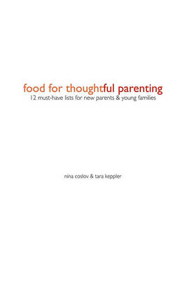 Book cover for Food for Thoughtful Parenting