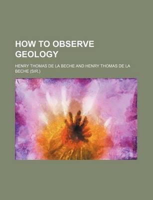 Book cover for How to Observe Geology