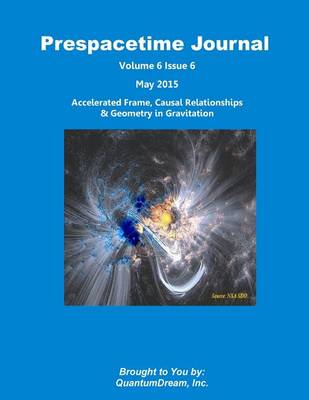 Book cover for Prespacetime Journal Volume 6 Issue 6