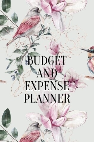 Cover of Budget and expense planner