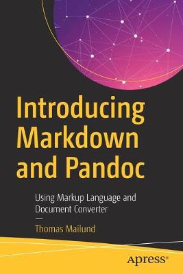 Book cover for Introducing Markdown and Pandoc