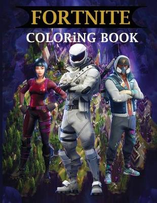 Book cover for Fortnite Coloring Book