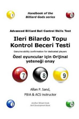Cover of Advanced Billiard Ball Control Skills Test (Turkish)