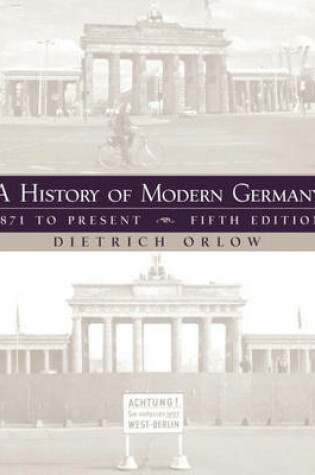 Cover of A History of Modern Germany