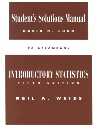 Book cover for Student's Solutions Manual