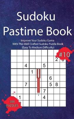 Book cover for Sudoku Pastime Book #10