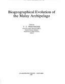 Cover of Biogeographical Evolution of the Malay Archipelago