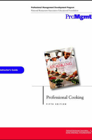 Cover of Professional Cooking Instructor's Guide