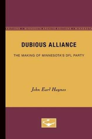 Cover of Dubious Alliance