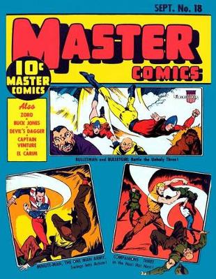 Book cover for Master Comics #18