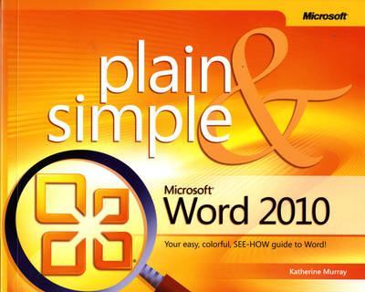 Cover of Microsoft Word 2010 Plain & Simple