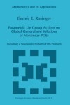 Book cover for Parametric Lie Group Actions on Global Generalised Solutions of Nonlinear PDEs