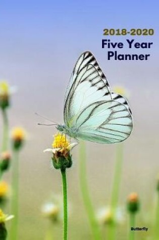 Cover of 2018 - 2022 Butterfly Five Year Planner