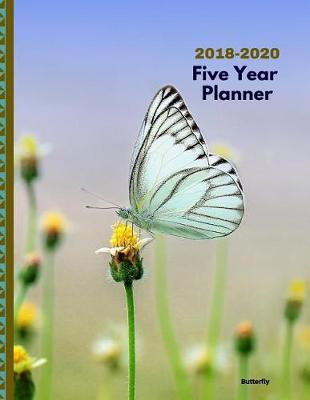 Book cover for 2018 - 2022 Butterfly Five Year Planner