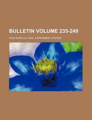 Book cover for Bulletin Volume 235-249