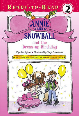 Book cover for Annie and Snowball and the Dress Up Party