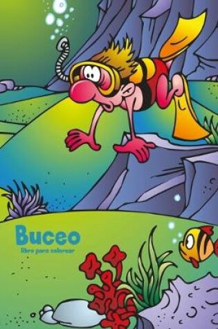 Cover of Buceo libro para colorear 1