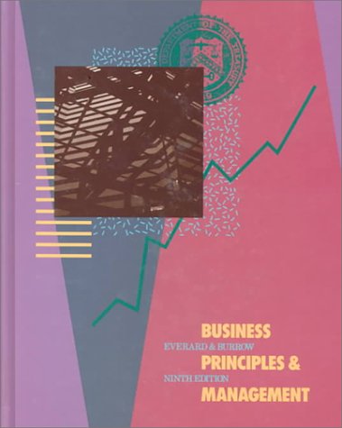 Book cover for Business Principles and Management