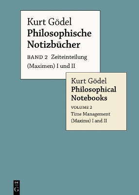 Book cover for Zeiteinteilung (Maximen) I Und II / Time Management (Maxims) I and II