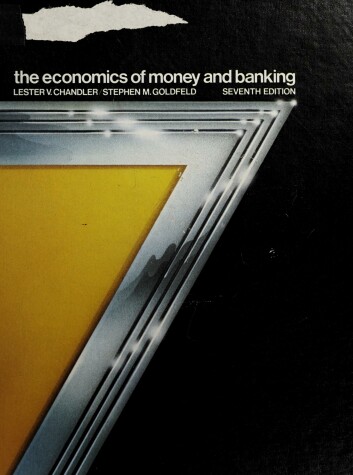 Book cover for Economics of Money and Banking
