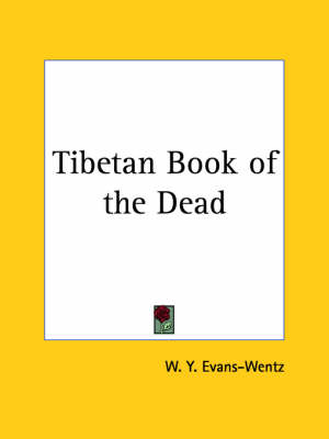 Book cover for Tibetan Book of the Dead (1927)