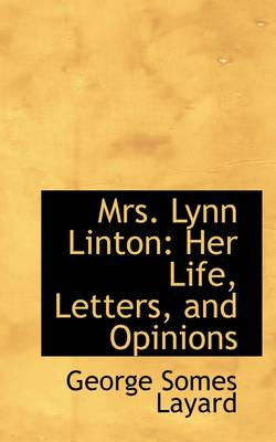 Book cover for Mrs. Lynn Linton