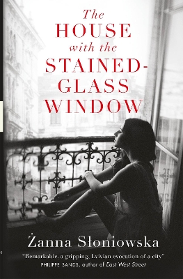 Book cover for The House with the Stained-Glass Window