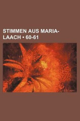 Cover of Stimmen Aus Maria-Laach (60-61)