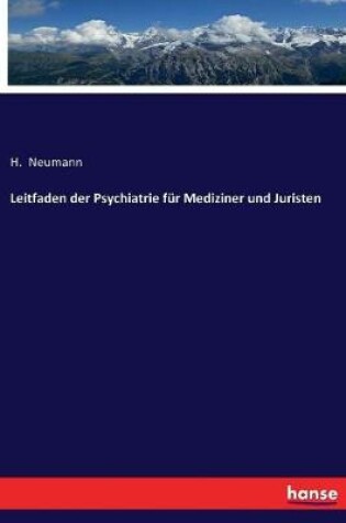 Cover of Leitfaden der Psychiatrie für Mediziner und Juristen