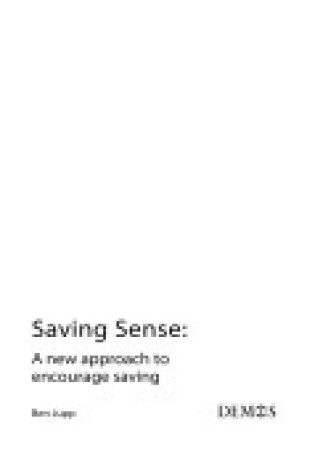 Cover of Saving Sense