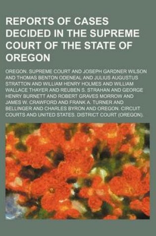 Cover of Reports of Cases Decided in the Supreme Court of the State of Oregon Volume 42