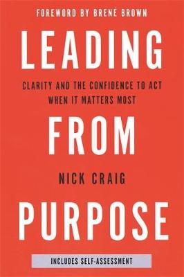 Book cover for Leading from Purpose