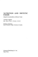 Book cover for Nutrition and Dietetic Foods