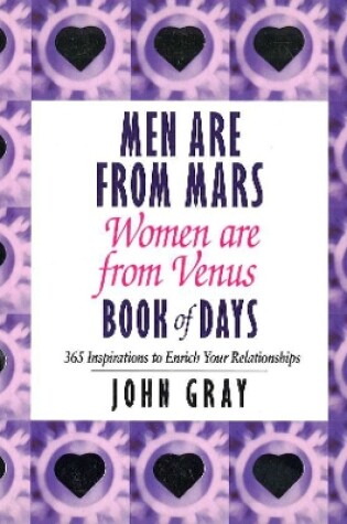 Cover of Men Are From Mars, Women Are From Venus Book Of Days