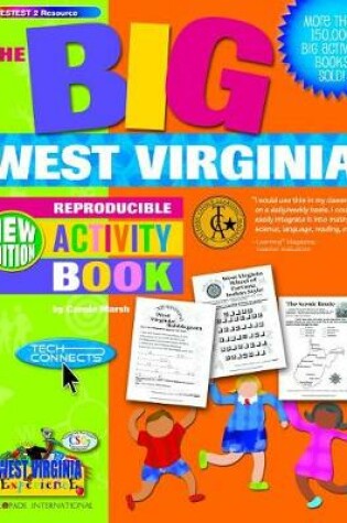 Cover of West Virginia Big Reproducible Activity Book-New Version