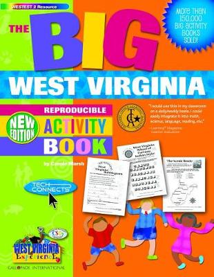 Book cover for West Virginia Big Reproducible Activity Book-New Version