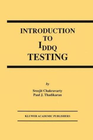 Cover of Introduction to IDDQ Testing