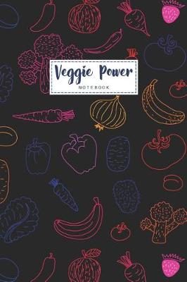 Book cover for Veggie Power Notebook