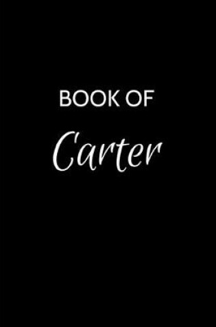 Cover of Book of Carter