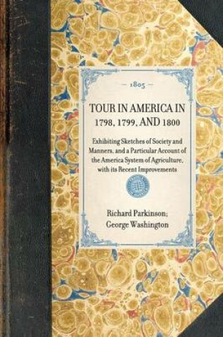 Cover of Tour in America in 1798, 1799, and 1800