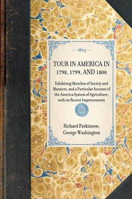 Book cover for Tour in America in 1798, 1799, and 1800