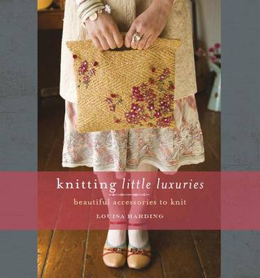 Book cover for Knitting Little Luxuries