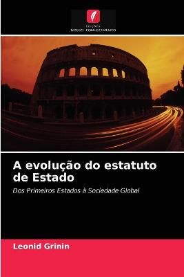 Book cover for A evolução do estatuto de Estado