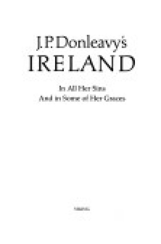Cover of J.P. Donleavy's Ireland