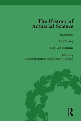 Book cover for The History of Actuarial Science Vol VII