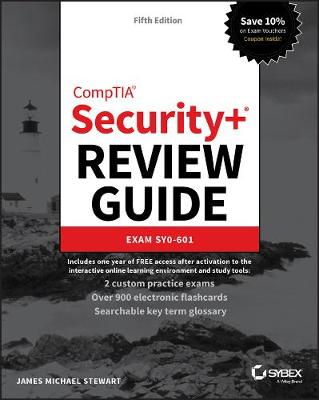 Book cover for CompTIA Security+ Review Guide