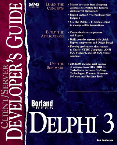 Book cover for Client/Server Developer's Guide with Delphi