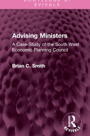 Cover of Advising Ministers