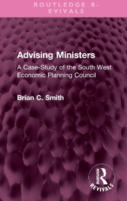 Book cover for Advising Ministers